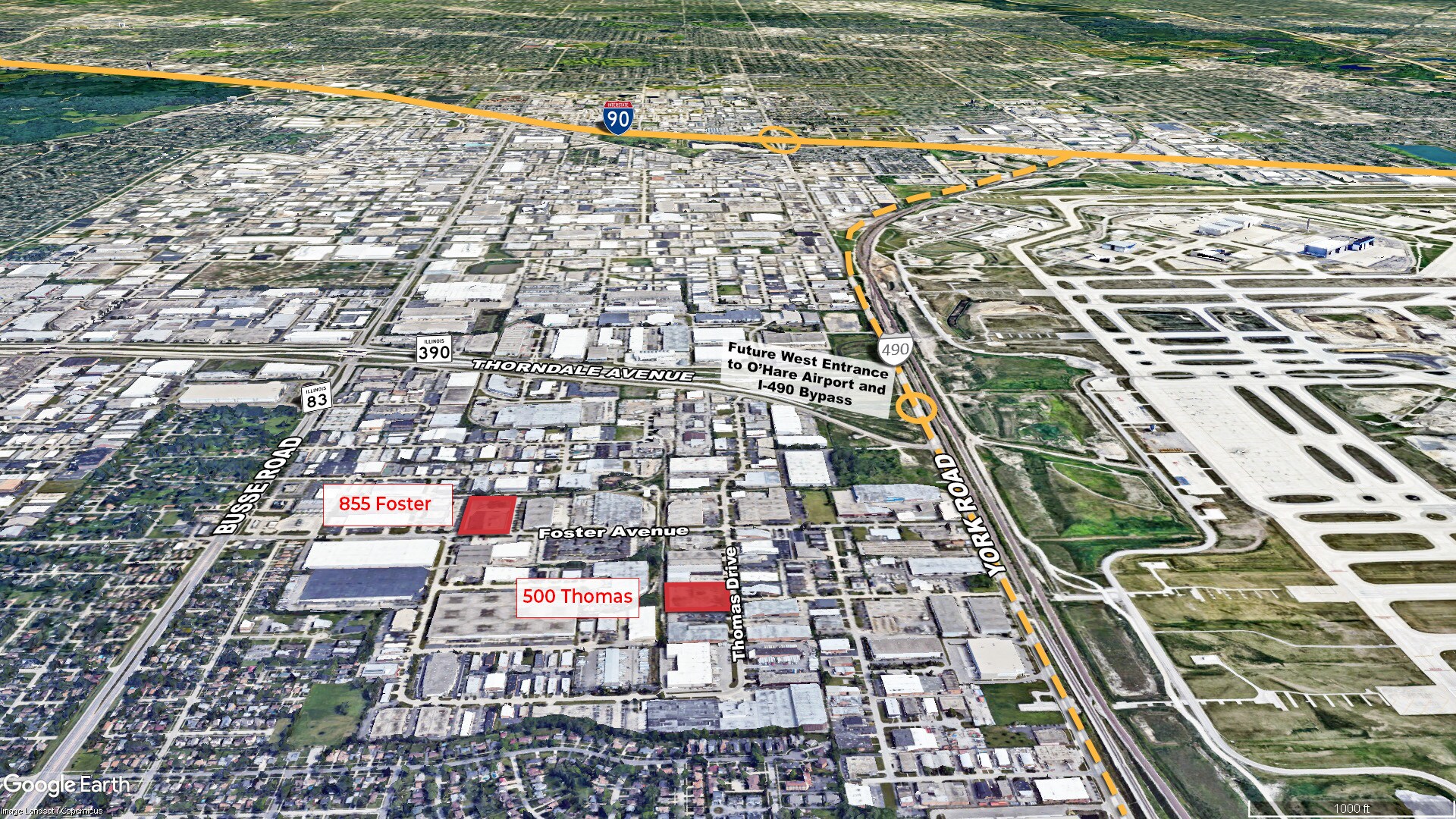 855 Foster Ave, Bensenville, IL à louer Photo principale- Image 1 de 6