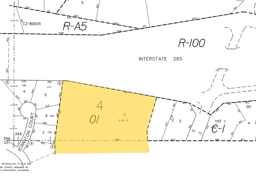 4386 Chamblee Dunwoody Rd, Atlanta, GA à vendre - Plan cadastral - Image 2 de 14