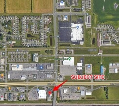 3333 Hwy 10 E, Moorhead, MN - AERIAL  map view