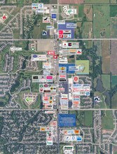 1719 E Cambridge, Derby, KS - Aerial  map view
