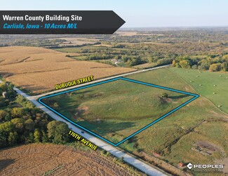 Plus de détails pour Dubuque Street & 170th Avenue, Carlisle, IA - Terrain à vendre