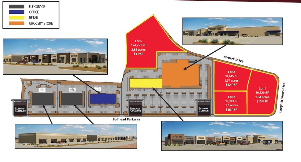 Bullhead Pky, Bullhead City, AZ à vendre - Plan de site - Image 1 de 1