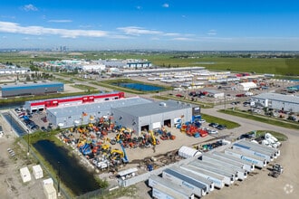 285113 Frontier Rd SE, Calgary, AB - Aerial map view