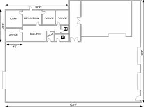 3225-3245 N Nevada St, Chandler, AZ for lease Floor Plan- Image 1 of 1
