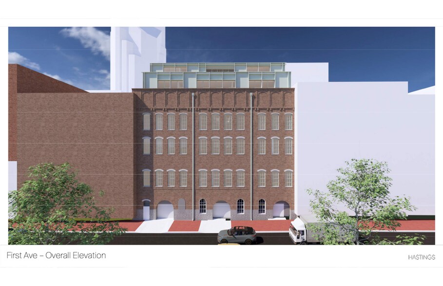 160 2nd Ave, Nashville, TN à louer - Photo du bâtiment - Image 2 de 5