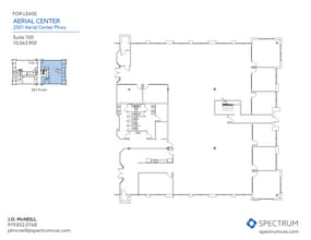 2000 Aerial Center Pky, Morrisville, NC à louer Plan d’étage- Image 1 de 1