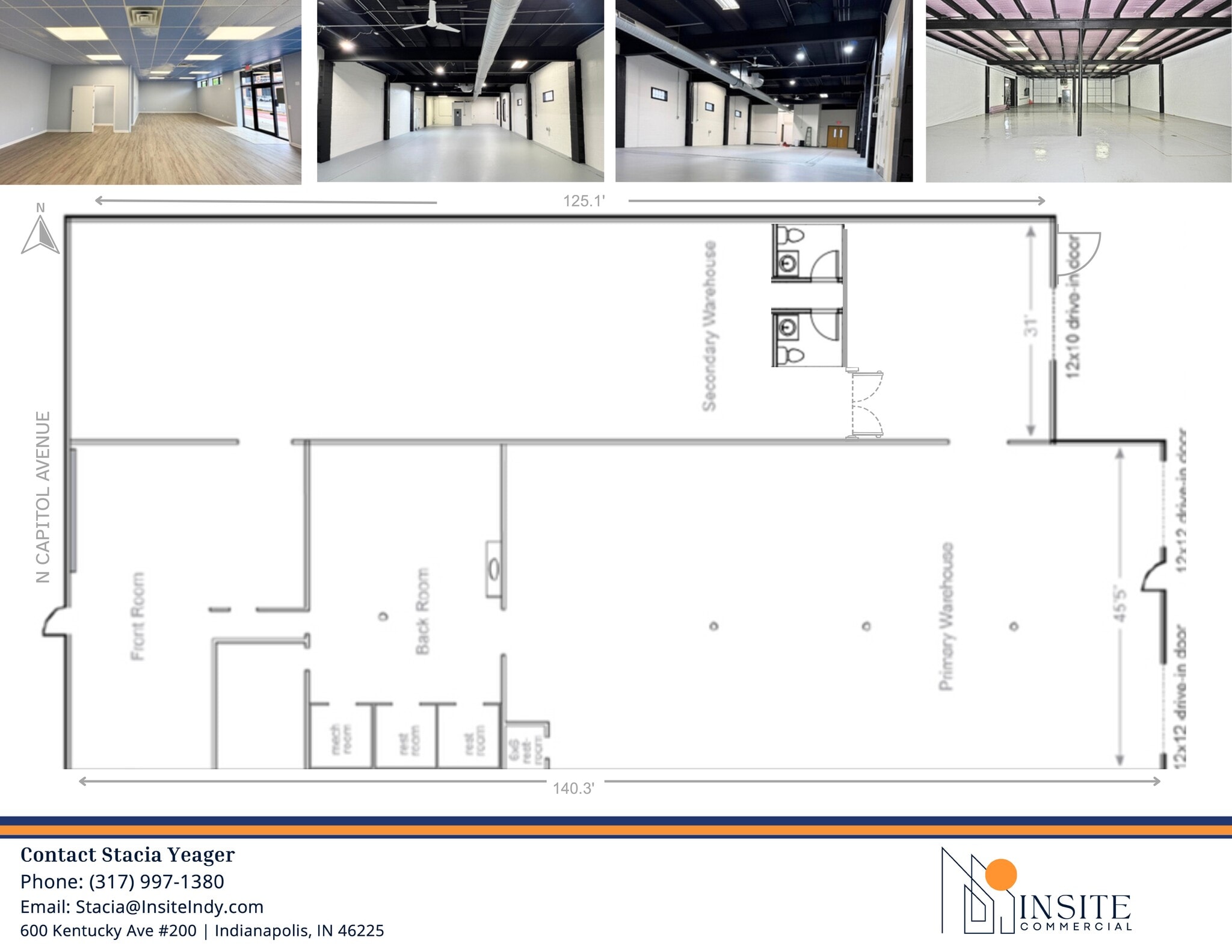 835 N Capitol Ave, Indianapolis, IN for lease Site Plan- Image 1 of 1