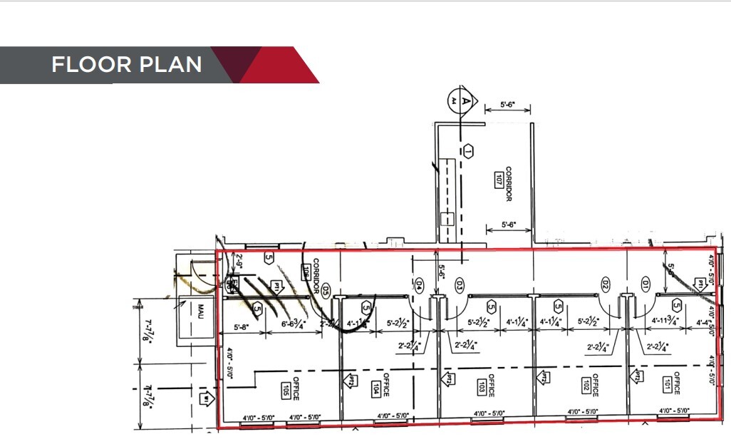 1804 5 St, Nisku, AB for lease Floor Plan- Image 1 of 5