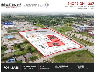 More details for 4051 FM 1387, Midlothian, TX - Office/Medical, Retail for Lease