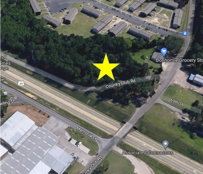 0 Country Club, Hattiesburg, MS for sale - Building Photo - Image 3 of 3