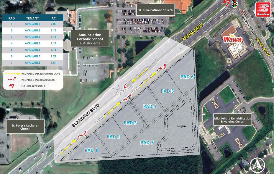 1607 Blanding blvd, Middleburg, FL à louer - Photo du bâtiment - Image 2 de 3