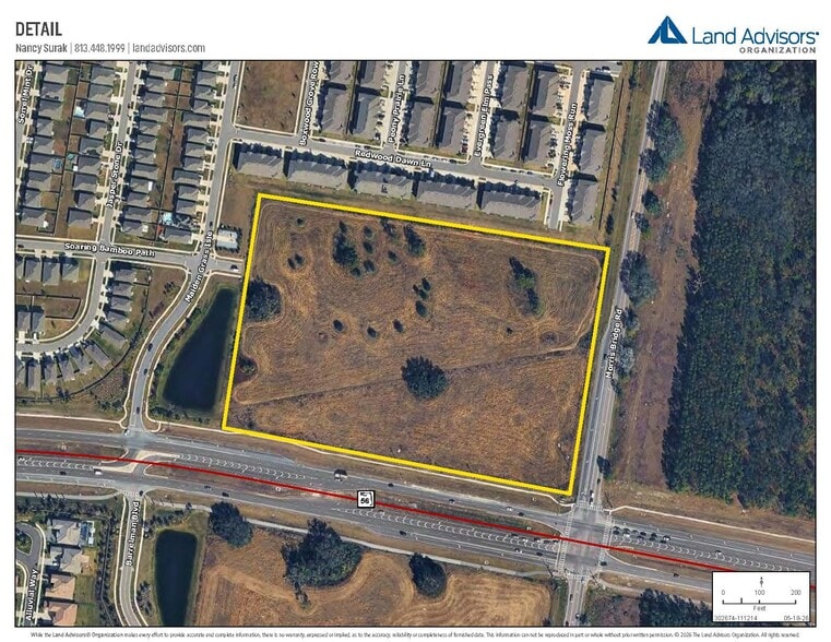 NW Corner of SR 56 and Morris Bridge Rd, Wesley Chapel, FL for sale - Aerial - Image 1 of 1