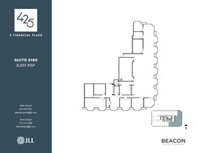 425 S Financial Pl, Chicago, IL for lease Floor Plan- Image 1 of 5