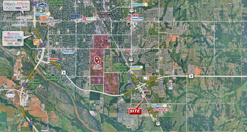 3300-3330 Classen Blvd, Norman, OK à vendre - Photo du bâtiment - Image 2 de 2