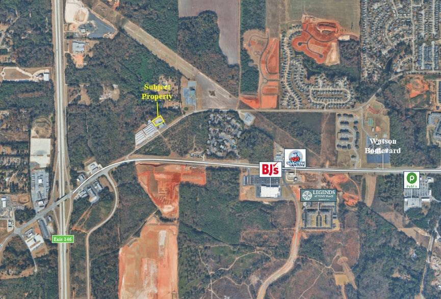 2468 Gunn Rd, Byron, GA for lease - Aerial - Image 2 of 2