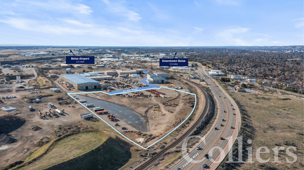 4600 S Apple St, Boise, ID for lease - Aerial - Image 1 of 4