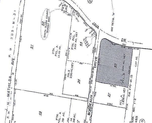 388 W Java Dr, Sunnyvale, CA for lease - Plat Map - Image 2 of 8