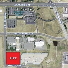 14051 E Davies Ave, Centennial, CO - AERIAL  map view