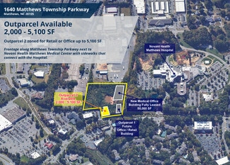 More details for 1640 Matthews Township Pky, Matthews, NC - Retail for Lease