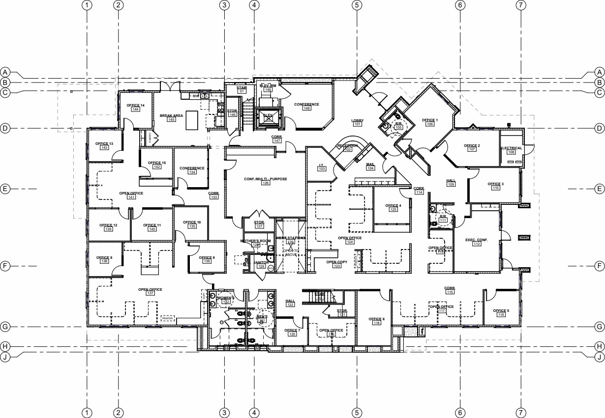 5625 Avenida de Los Robles, Visalia, CA à louer Plan d’étage- Image 1 de 2