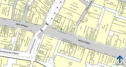 21-25 New St, Birmingham à louer Goad Map- Image 2 de 2