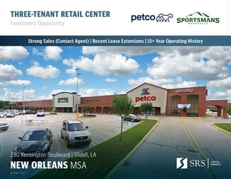 Plus de détails pour 280-300 Kensington Blvd, Slidell, LA - Commerce de détail à vendre