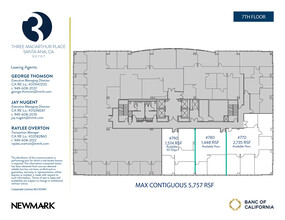 3 MacArthur Pl, Santa Ana, CA à louer Plan d  tage- Image 1 de 1