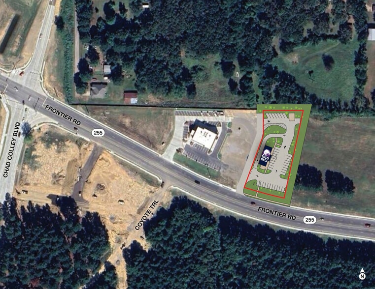 1500 Frontier Rd, Barling, AR for sale - Aerial - Image 3 of 7