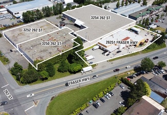 Plus de détails pour 3250-3254 262 St & 26251 Fraser Hwy – Industriel à vendre