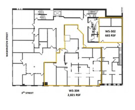 300 3rd St, Wausau, WI à louer Plan d  tage- Image 1 de 1