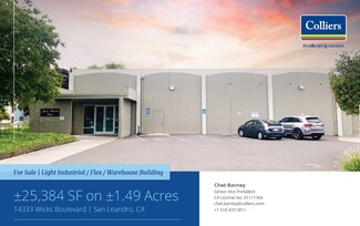 Plus de détails pour 14333 Wicks Blvd, San Leandro, CA - Industriel à vendre