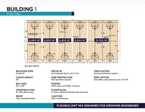 11926 Rail Dr, San Antonio, TX à louer Plan d’étage- Image 1 de 1