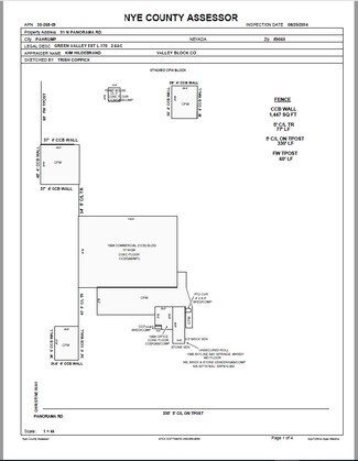 Plus de détails pour 91 Panorama Rd, Pahrump, NV - Industriel à vendre