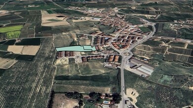 Benavent de Segrià, LER - Aérien  Vue de la carte