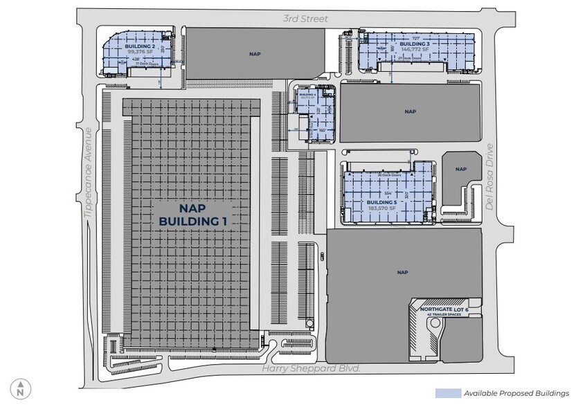 SEC 3rd St and Tippecanoe Ave, San Bernardino, CA à louer - Plan de site - Image 2 de 2
