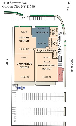 Plus de détails pour 1100 Stewart Ave, Garden City, NY - Bureau/Commerce de détail à louer