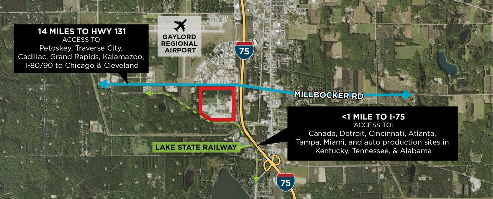 2120 Dickerson, Gaylord, MI à louer - Photo du bâtiment - Image 1 de 1