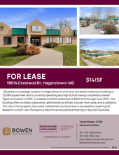 18614 Crestwood Dr, Hagerstown, MD for lease Building Photo- Image 1 of 2