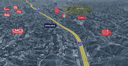 651 N Sepulveda Blvd, Los Angeles, CA - AERIAL map view