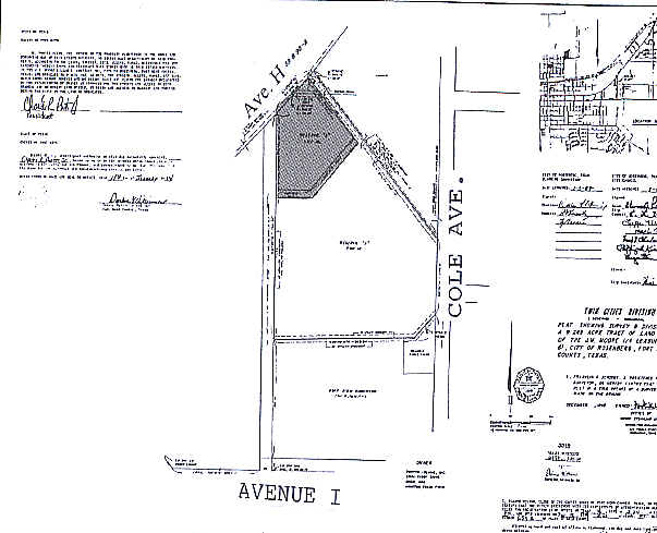 3926 Avenue H, Rosenberg, TX à louer - Plan cadastral - Image 2 de 4