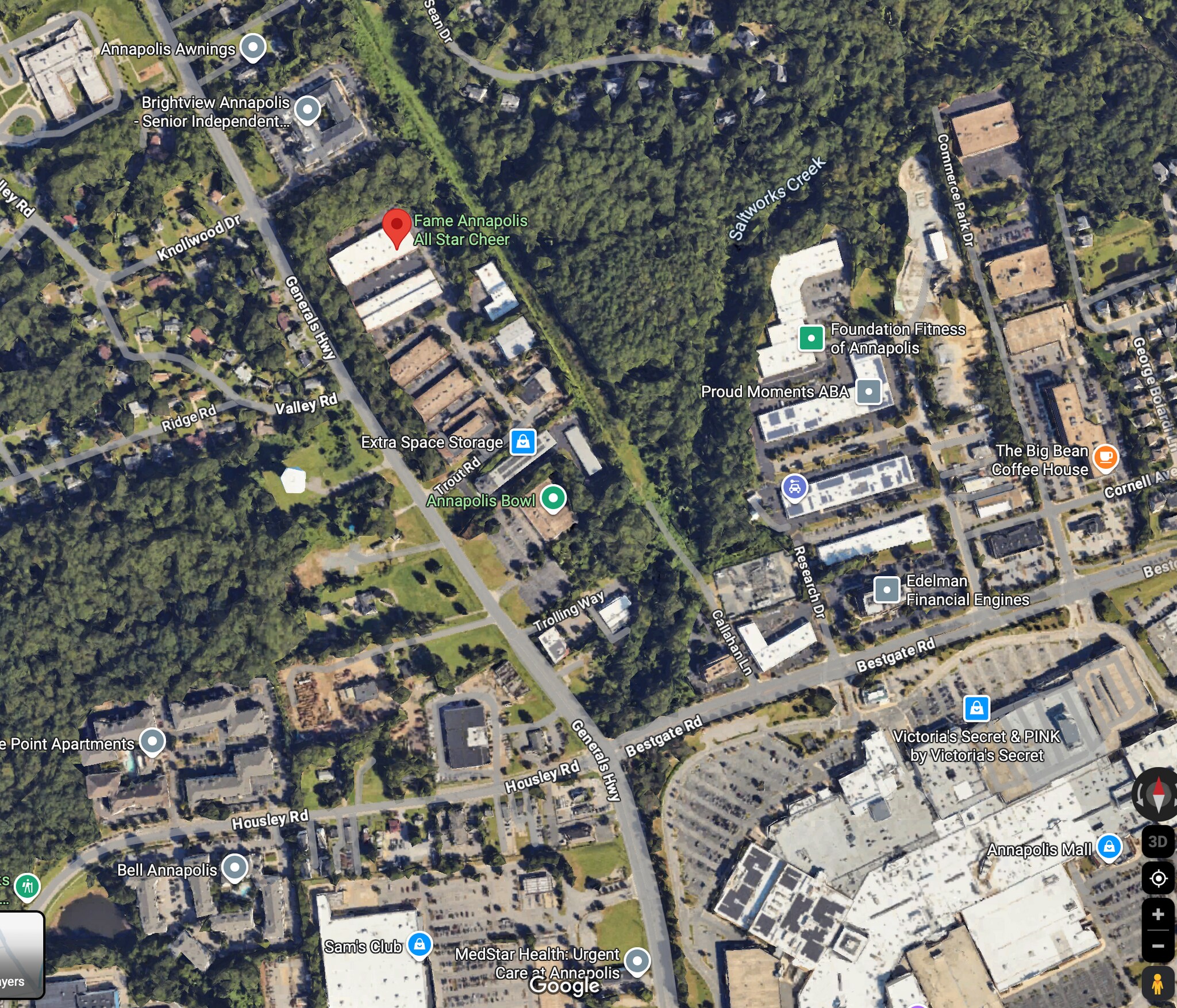 2140-2162 Renard Ct, Annapolis, MD for lease Aerial- Image 1 of 1