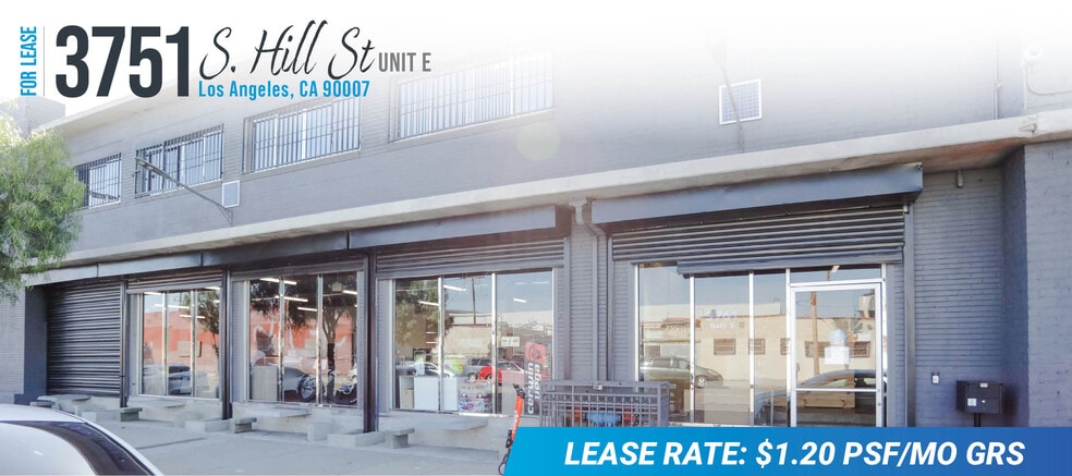 3751 S Hill St, Los Angeles, CA for lease - Building Photo - Image 2 of 6
