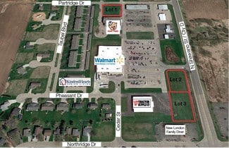 Plus de détails pour Partridge Dr, New London, WI - Terrain à vendre