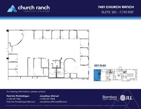 7401 Church Ranch Blvd, Westminster, CO à louer Plan d’étage- Image 1 de 1
