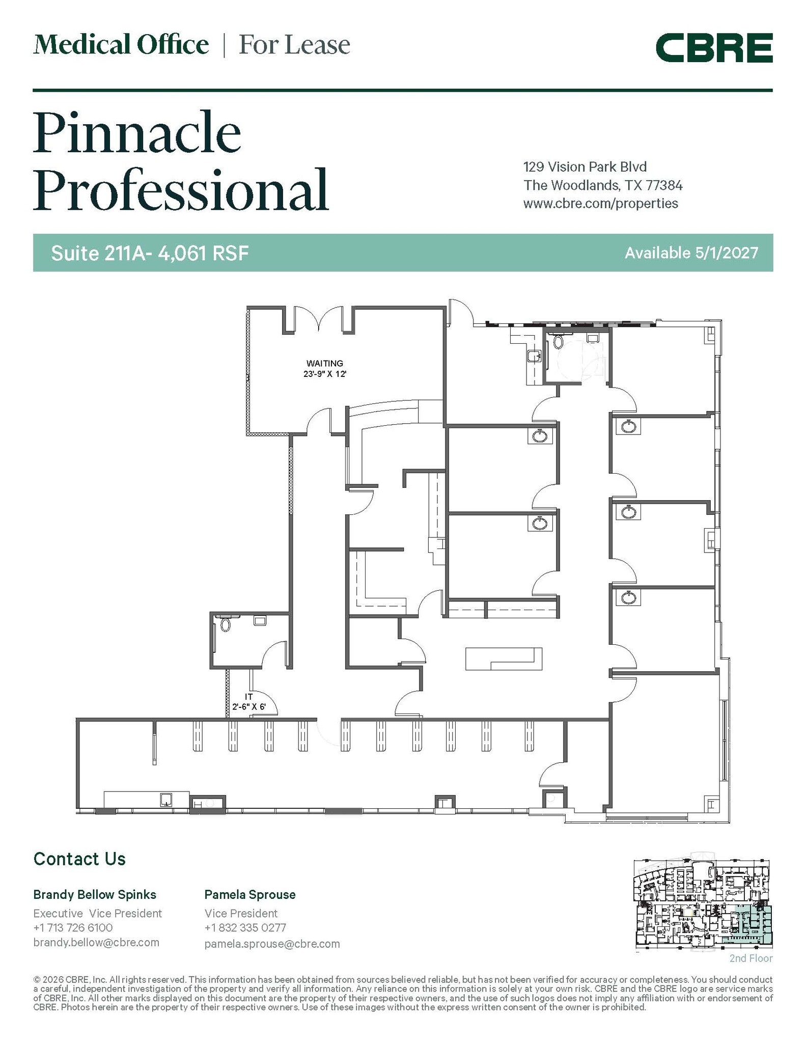 129 Vision Park Blvd, Shenandoah, TX for lease Interior Photo- Image 1 of 1