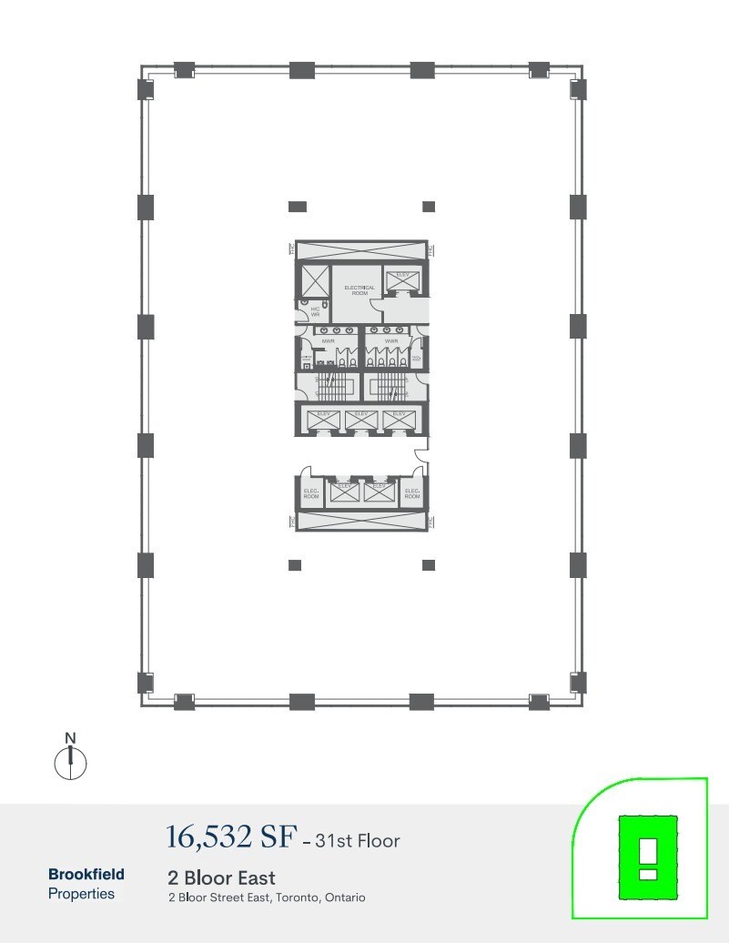 2 Bloor St E, Toronto, ON à louer Plan d’étage- Image 1 de 1