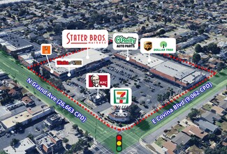 Plus de détails pour 1001-1075 N Grand Ave, Covina, CA - Commerce de détail à louer