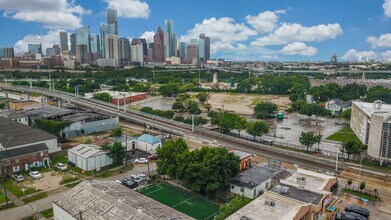 1804 N Main St, Houston, TX - Aérien  Vue de la carte