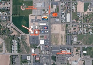 230 W Georgia Ave, Nampa, ID - AERIAL map view