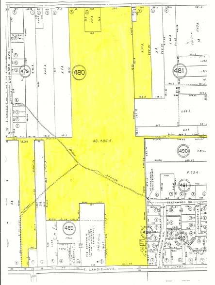 2432 E Landis Ave, Vineland, NJ for sale - Plat Map - Image 3 of 3